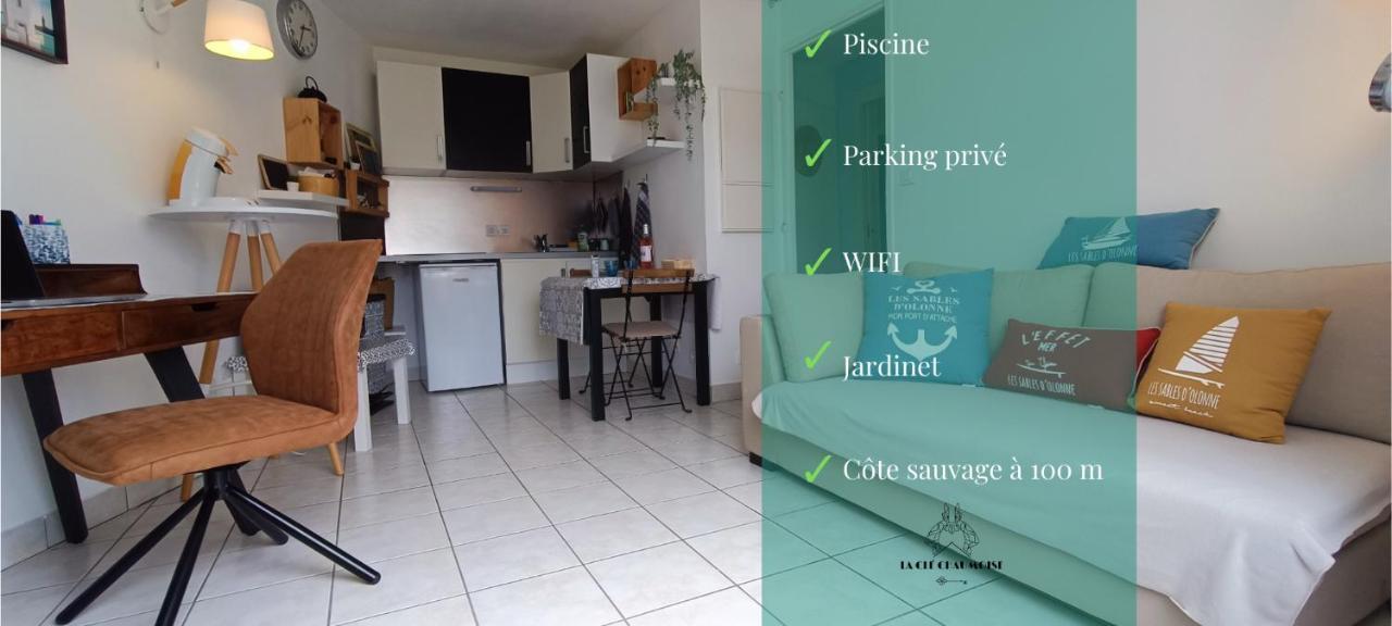 Semaphore Plat - Maisonnette -Residence - Piscine Les Sables-dʼOlonne Extérieur photo